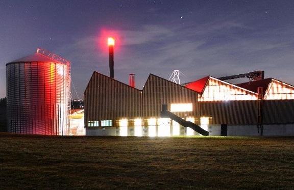 Licht von Industriegebäuden